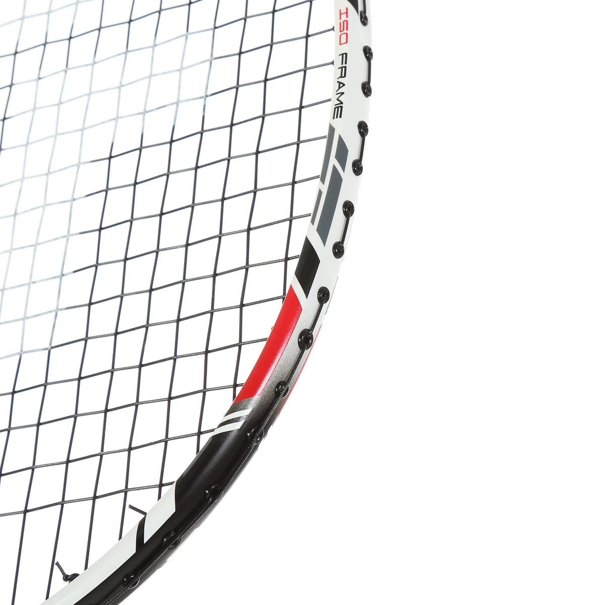 BADMINTONSCHLÄGER FELET KISONA 21 SCHWARZ/WEISS (BESAITET)