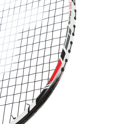 BADMINTONSCHLÄGER FELET KISONA 21 SCHWARZ/WEISS (BESAITET)