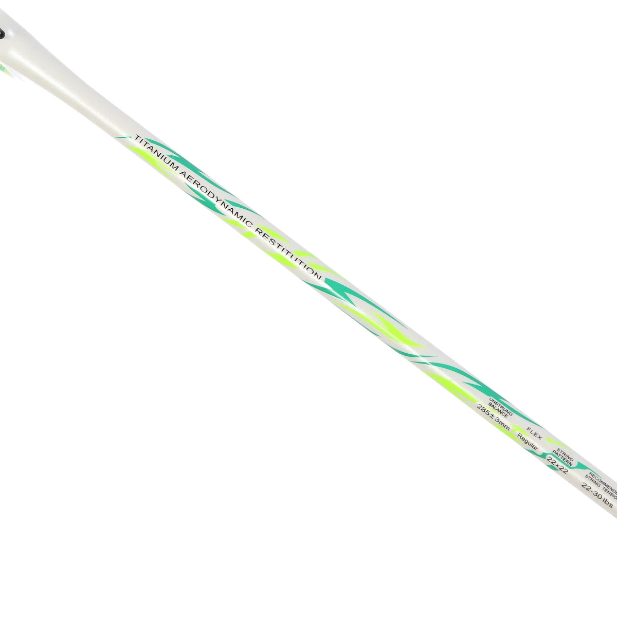 PRO KENNEX IMPACT NEW CARBON LIME BADMINTON RACKET (STRUNG)