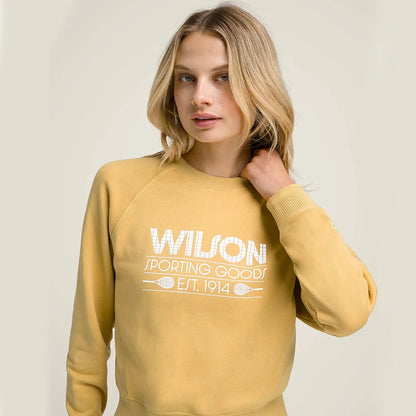 DAMEN-SWEATSHIRT WILSON SIDELINE CREW