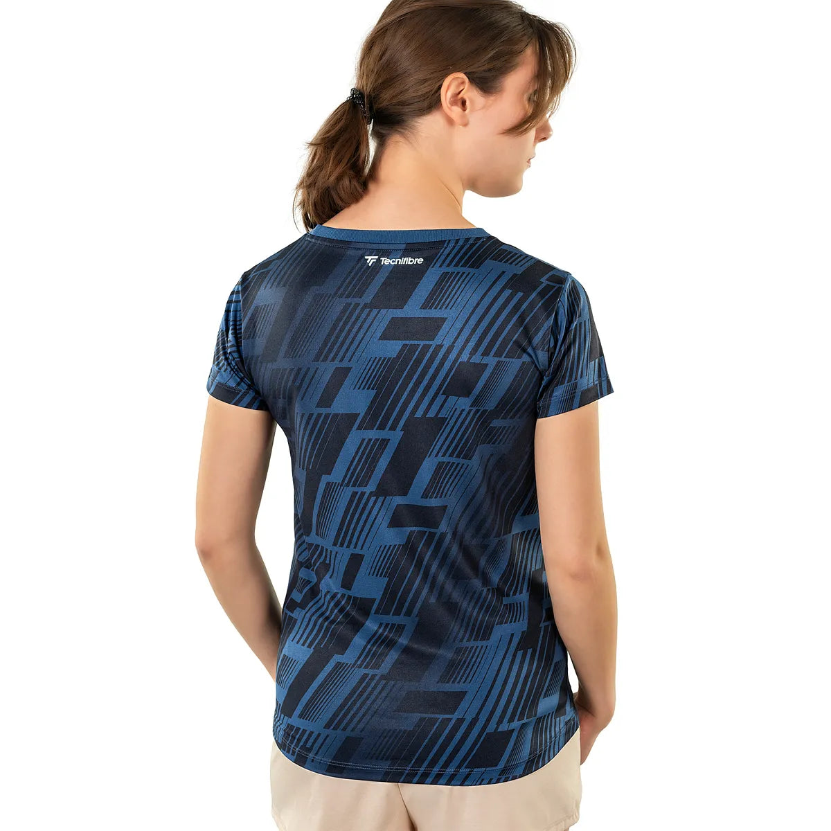 T-SHIRT TECNIFIBRE FEMME X-LOOP MARINE