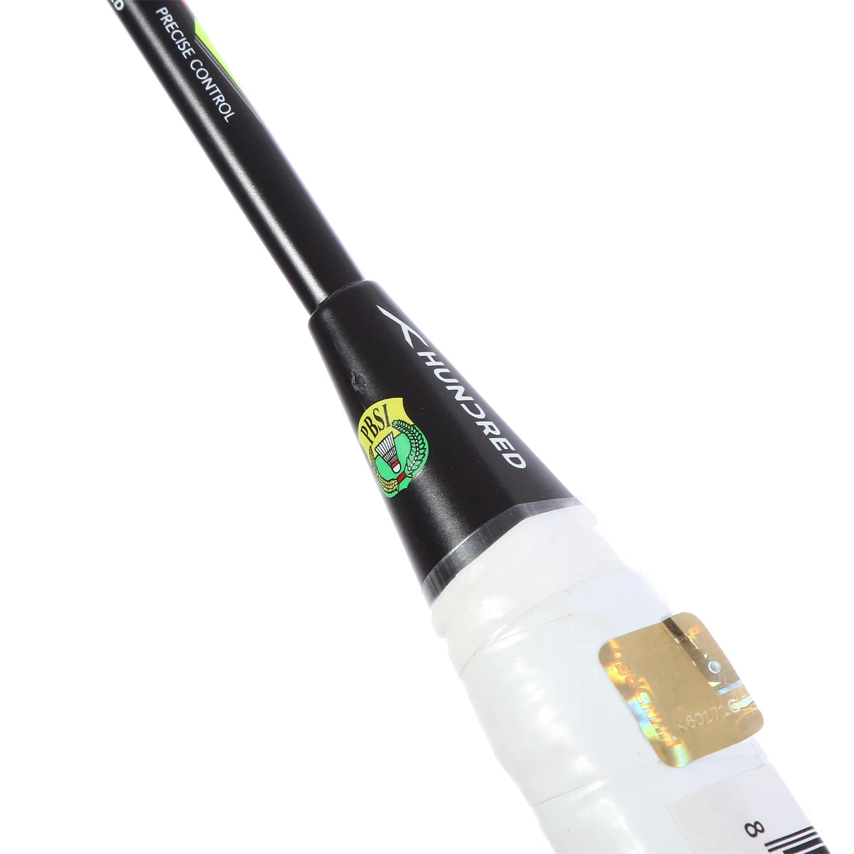 RAQUETTE DE BADMINTON HUNDRED POWERTEK 2000 PRO BLACK (CORDEE)