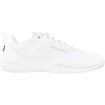 SALMING MEN'S INDOOR VIPER 1.0 SHOES WHITE/HOLOGRAPHIC