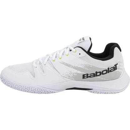 CHAUSSURES BABOLAT HOMME INDOOR SHADOW TEAM 2 BLANCHES