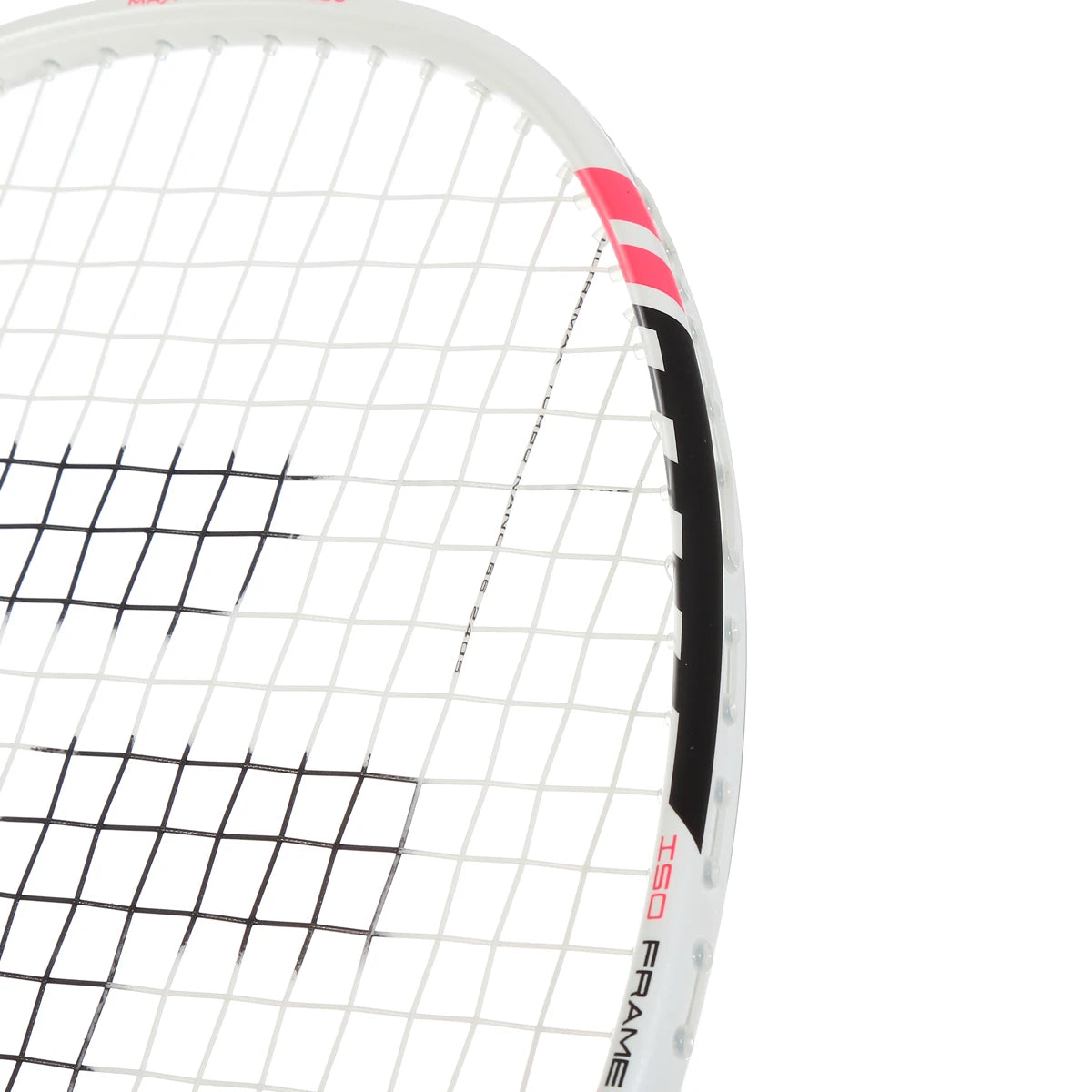BADMINTONSCHLÄGER FELET KISONA 21 WEIß/PINK (BESAITET)