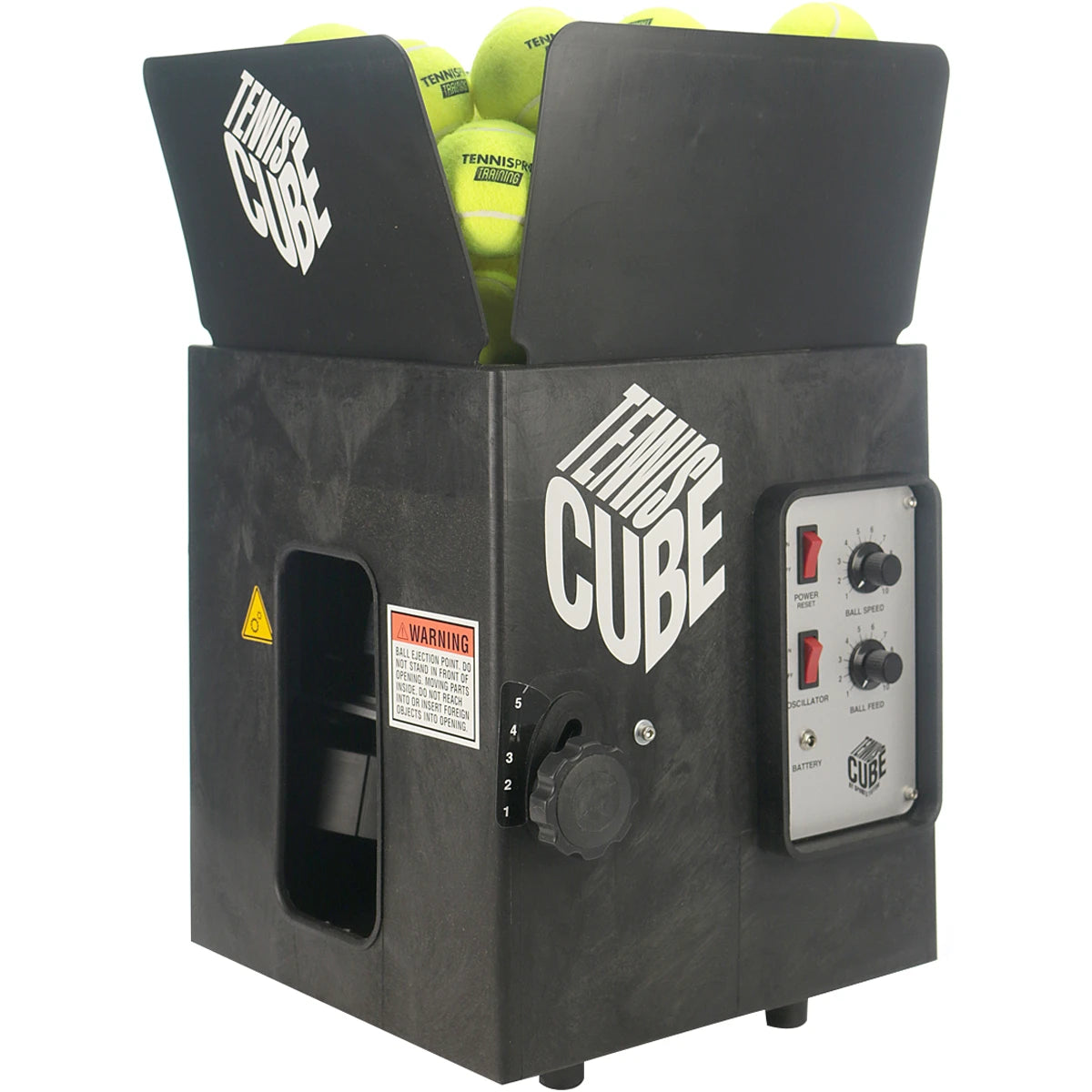 LANCE-BALLES TUTOR CUBE SUR BATTERIE