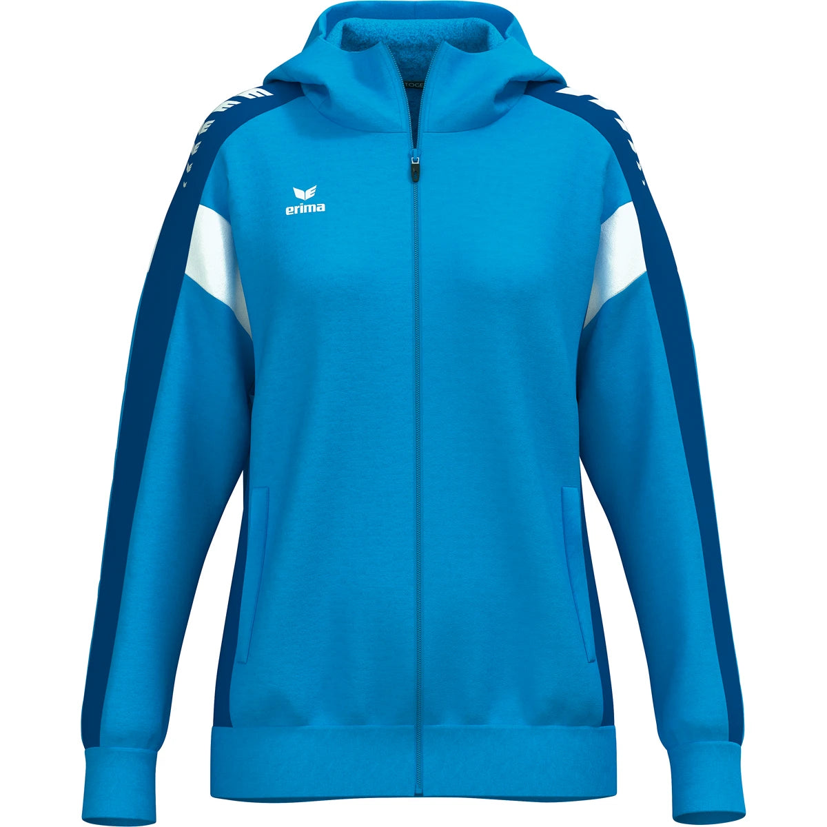 VESTE D'ENTRAINEMENT A CAPUCHE ERIMA FEMME CELEBRATE 125