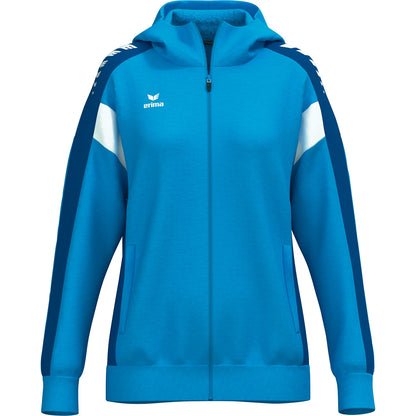 VESTE D'ENTRAINEMENT A CAPUCHE ERIMA FEMME CELEBRATE 125