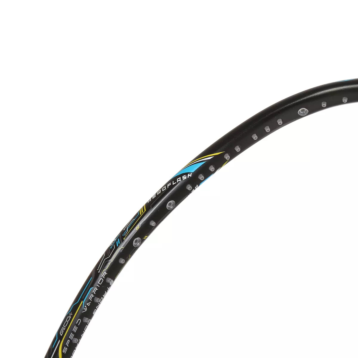 Raquette de Badminton Hundred Aeroflash X Ctrl Black-Blue-Silver (non cordée)