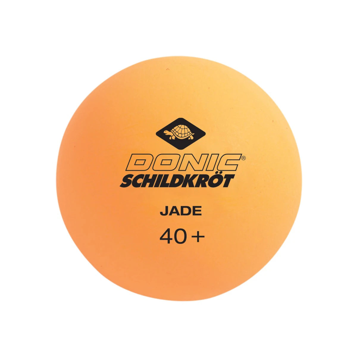 BALLES TT 40 DONIC-SCHILDKROT JADE POLY 40+ SPARE TIME X6