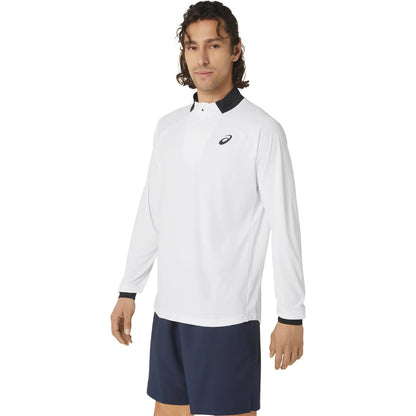 ASICS COURT LANGARM-T-SHIRT MIT 1/2 REISSVERSCHLUSS