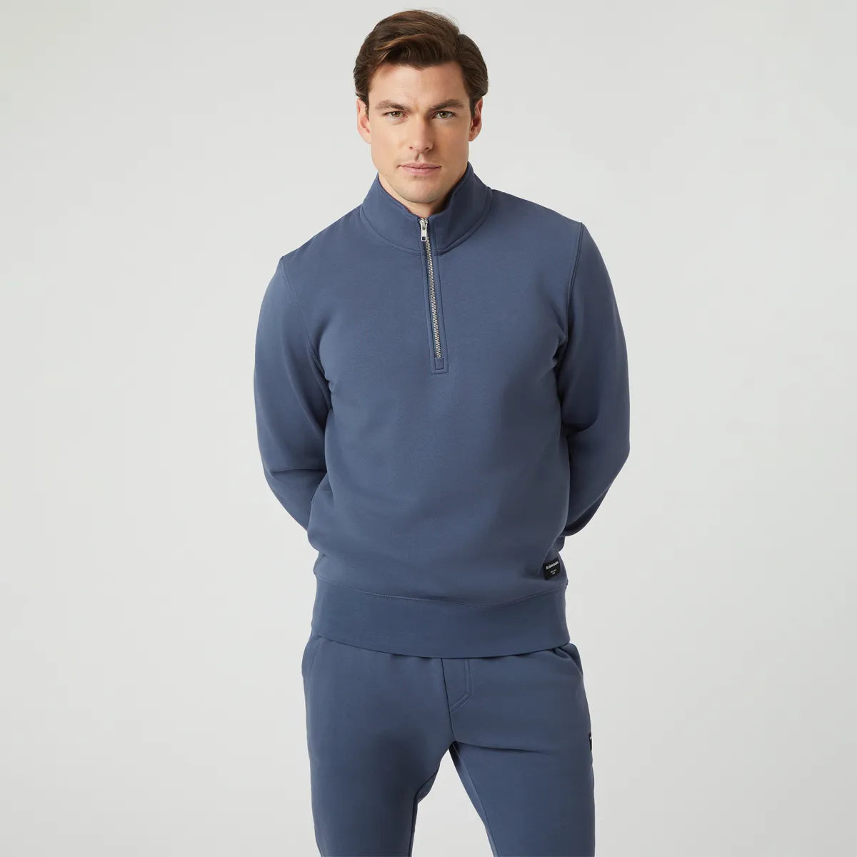 SWEAT BJORN BORG COTON 1/4 ZIP