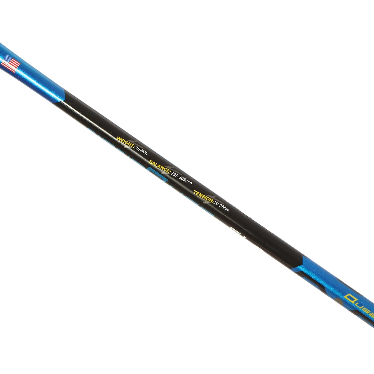 BADMINTONSCHLÄGER ASHAWAY NANOQUBE SLE (BESAITET)