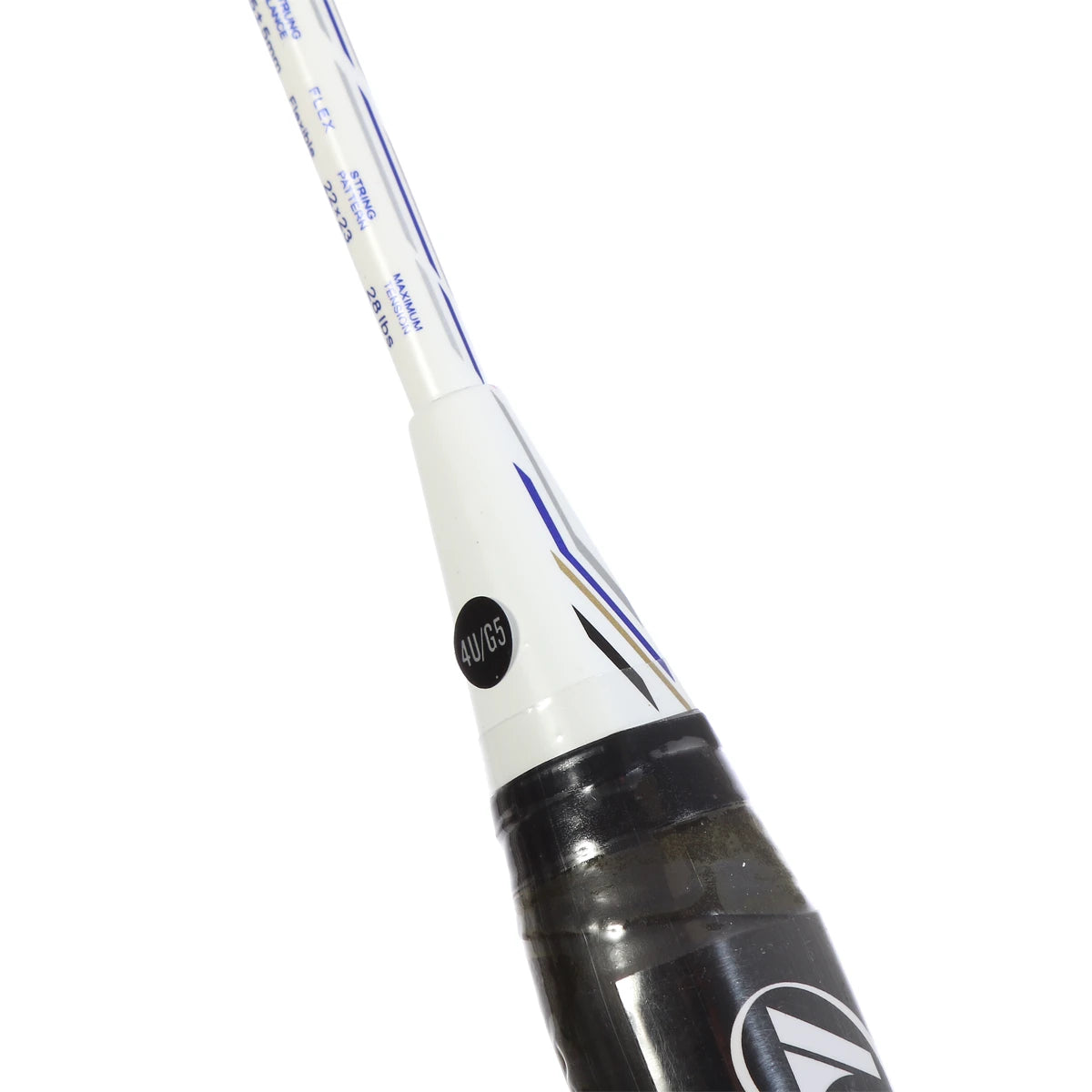RAQUETTE DE BADMINTON PRO KENNEX POWER PRO 704 WHITE/BLACK (CORDEE)