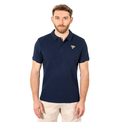 POLO TECNIFIBRE WAFFLE MARINE