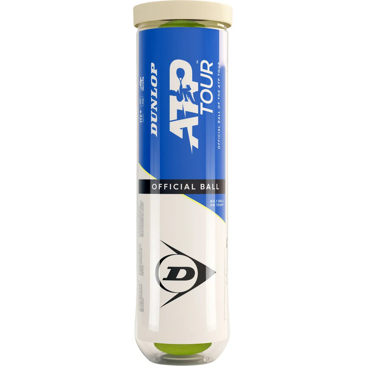 TUBE DE 4 BALLES DUNLOP ATP