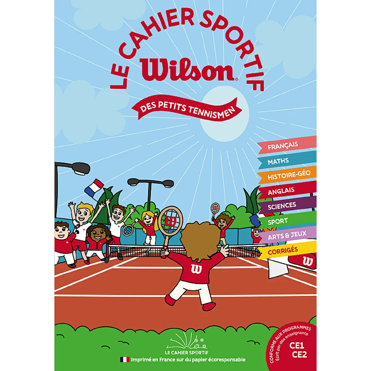 LE CAHIER SPORTIF WILSON CE1-CE2 (FRANCAIS UNIQUEMENT)