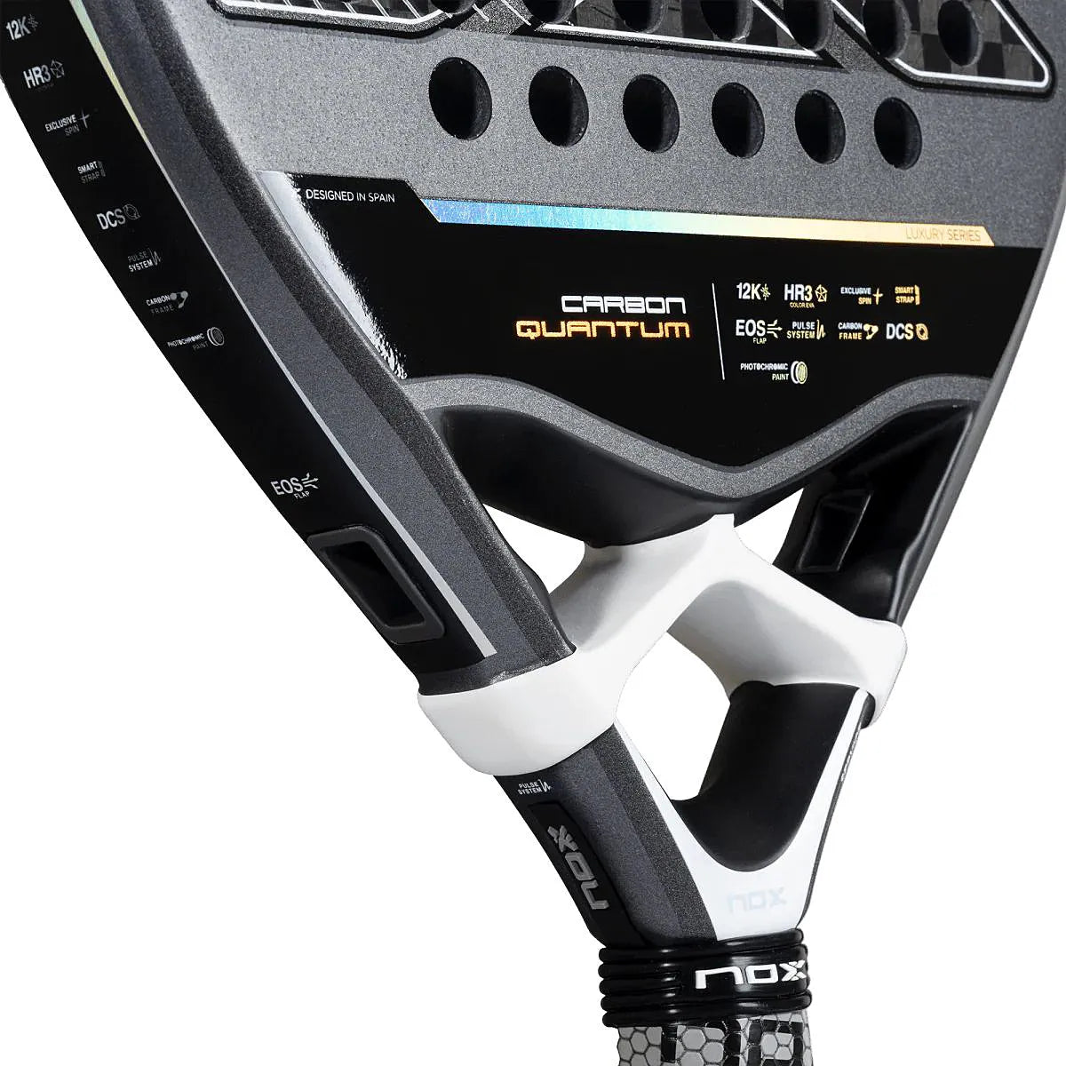 NOX QUANTUM CARBON 12K PADEL RACKET