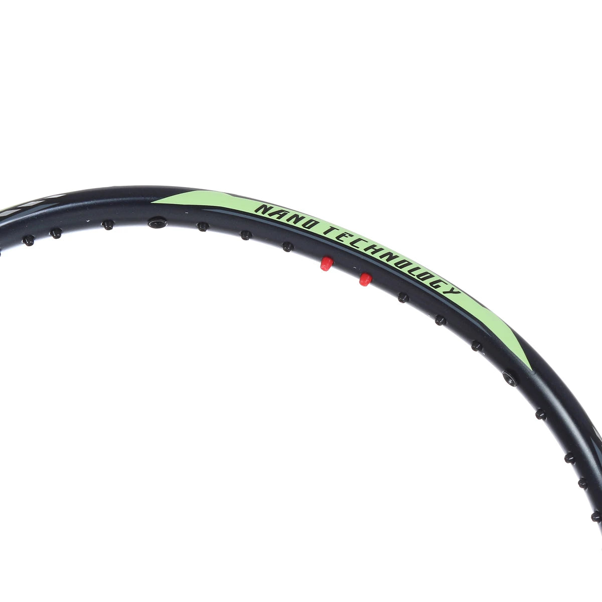 BADMINTONSCHLÄGER KAWASAKI SUPER LIGHT L6 SCHWARZ GRÜN (OHNE BESAITUNG)