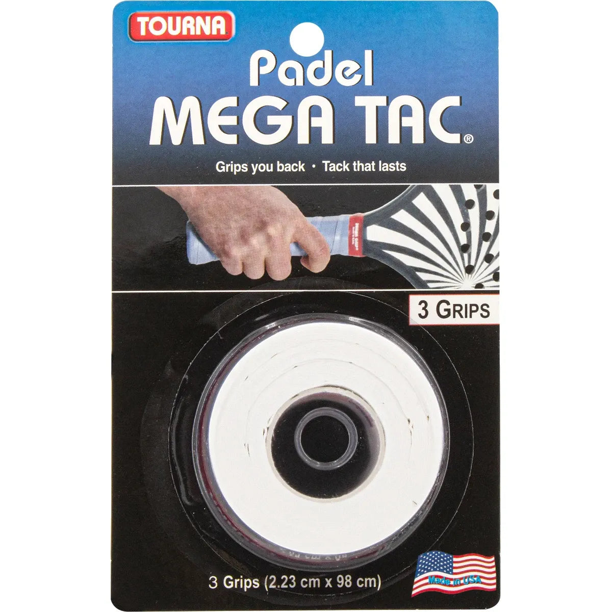 TOURNA MEGATAC PADEL OVERGRIPS x3