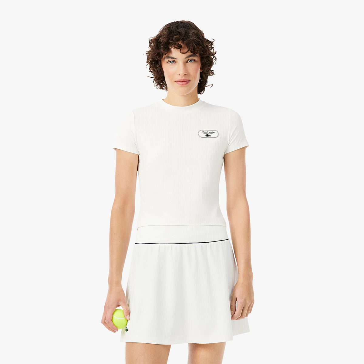 WOMEN'S LACOSTE HERITAGE T-SHIRT