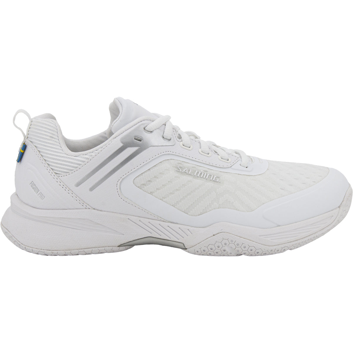 CHAUSSURES SALMING HOMME INDOOR FUSION PRO BLANC/ARGENT