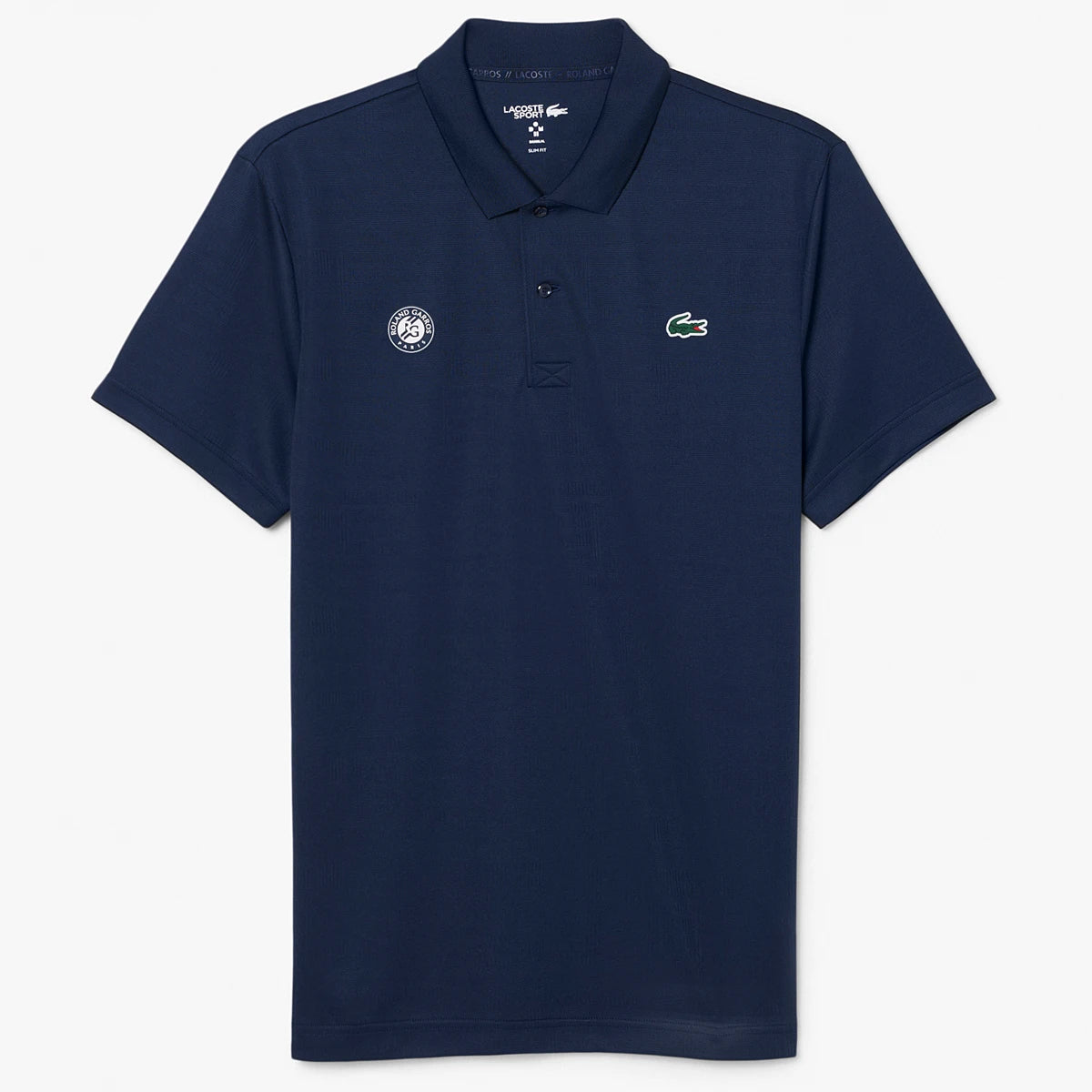 POLO LACOSTE MEDVEDEV ON COURT GRAPHIQUE