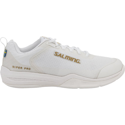 CHAUSSURES SALMING HOMME INDOOR VIPER PRO BLANC/OR