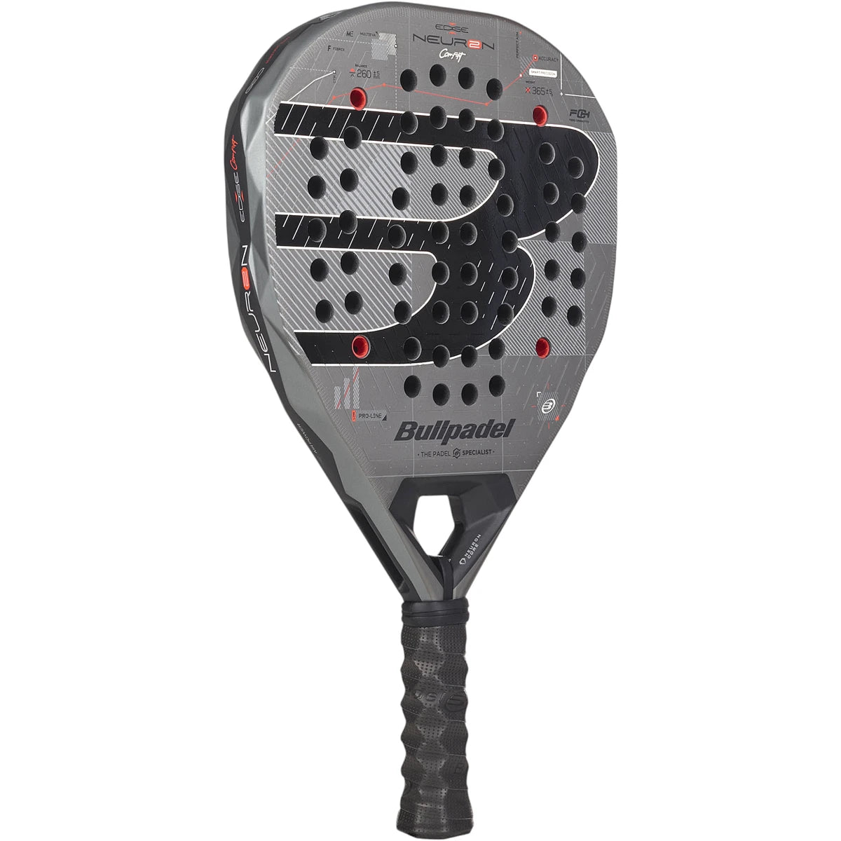Test Racket Padel Bullpadel Neuron 02 Edge Comfort 27