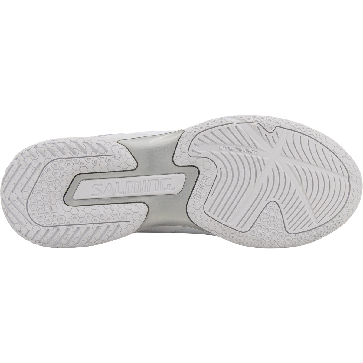 CHAUSSURES SALMING HOMME INDOOR FUSION PRO BLANC/ARGENT