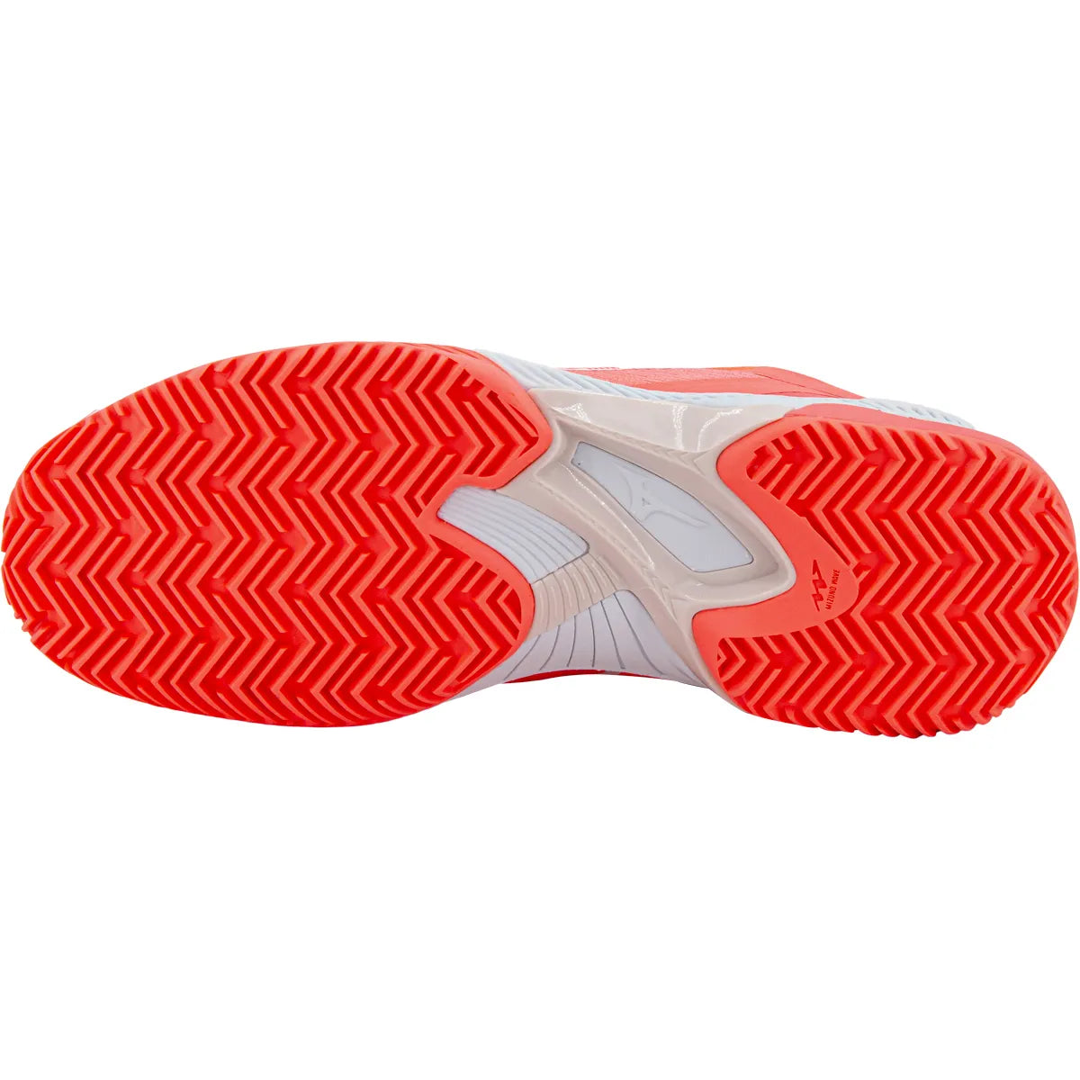 MIZUNO DAMENSCHUHE WAVE EXCEED COURT ROTE TONPLATTE