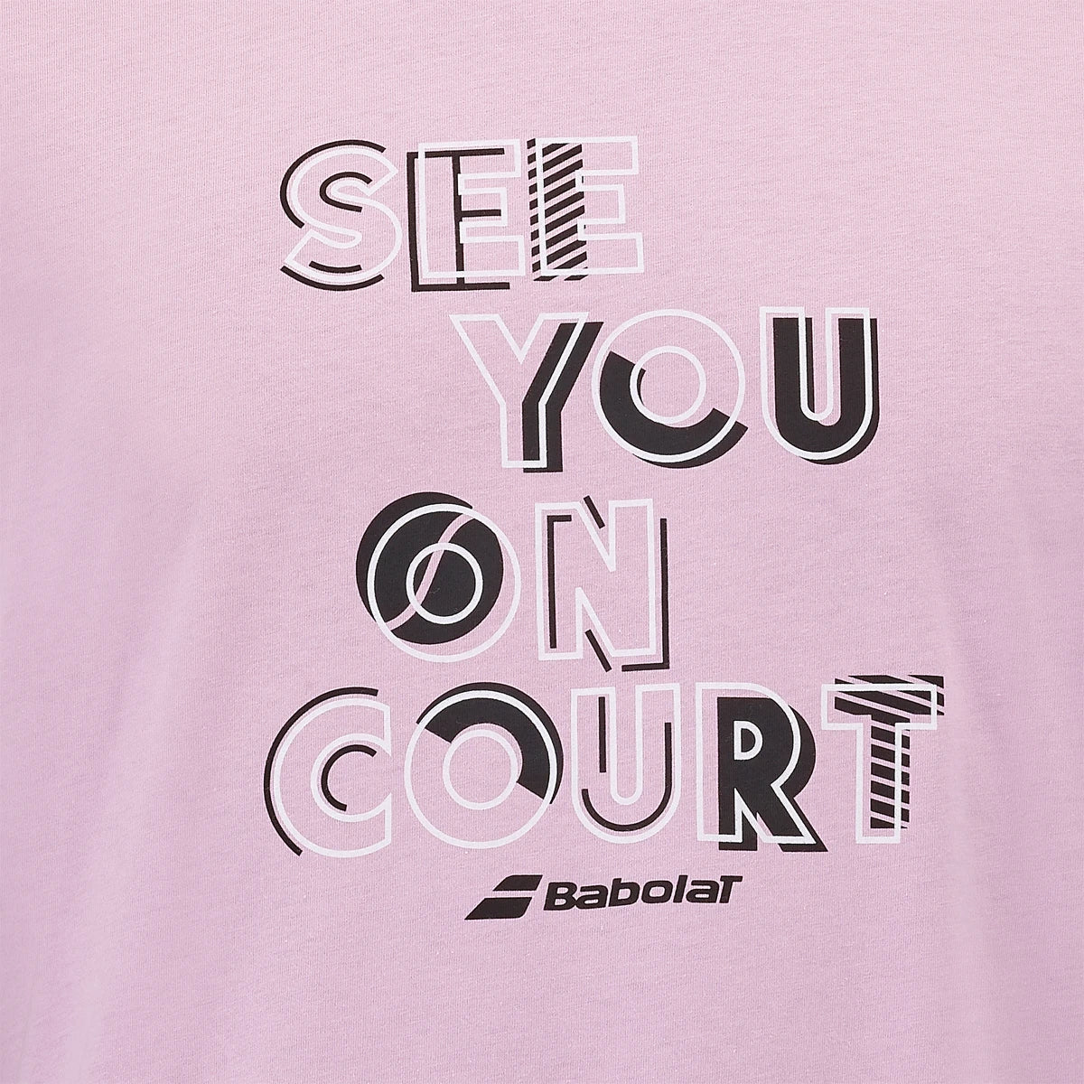 T-SHIRT BABOLAT MESSAGE