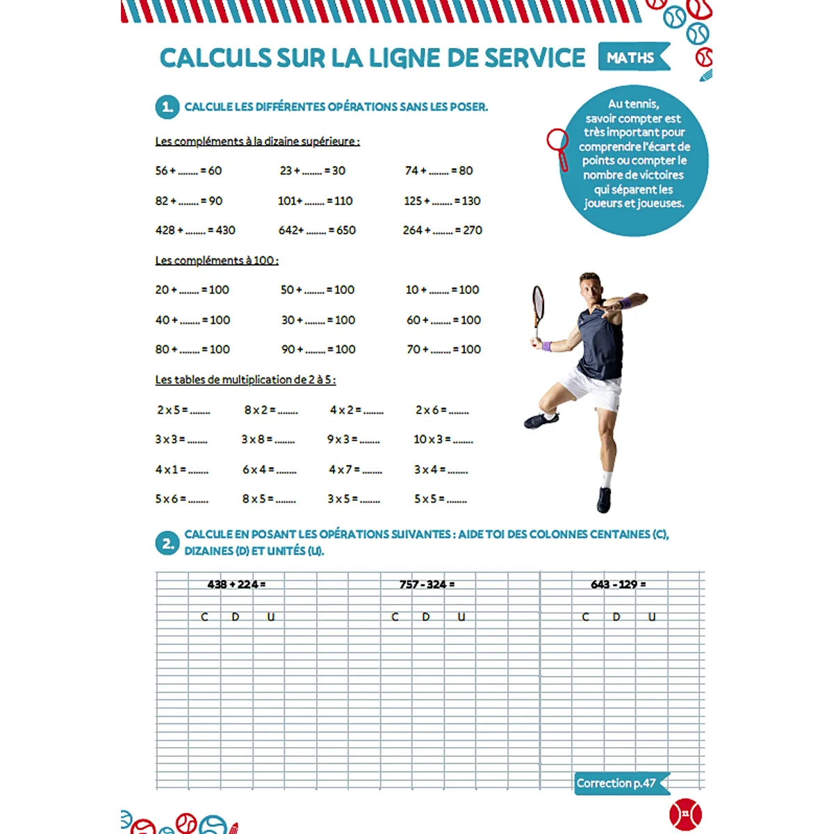 LE CAHIER SPORTIF WILSON CE1-CE2 (FRANCAIS UNIQUEMENT)