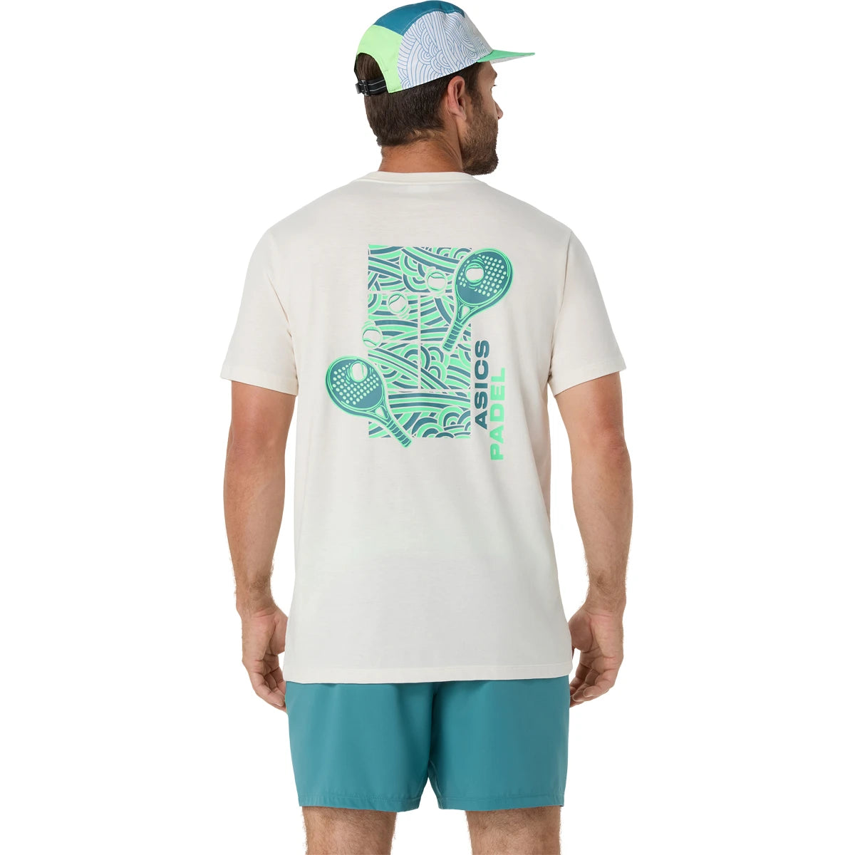 T-SHIRT ASICS PADEL COURT GRAPHIC