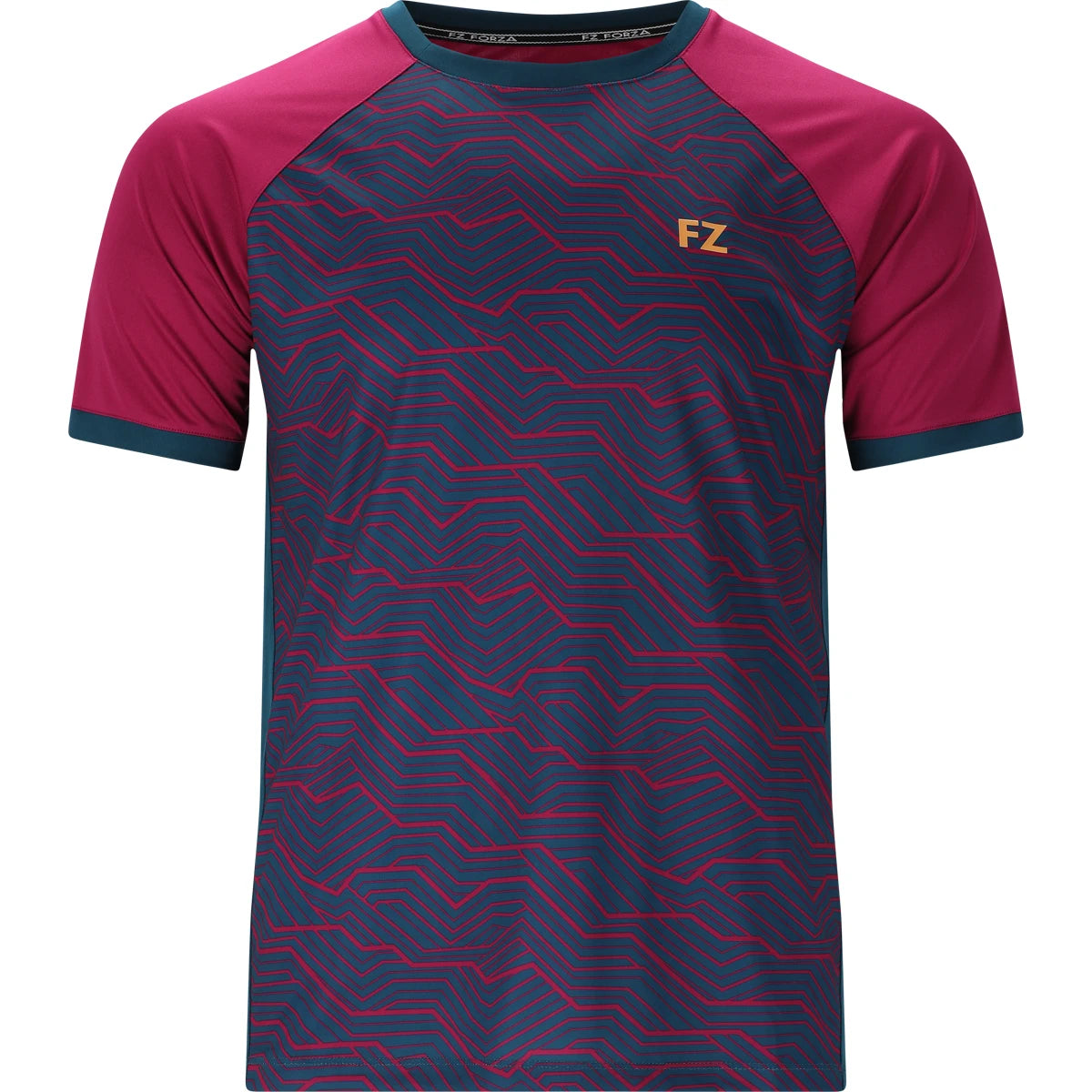 T-SHIRT FZ FORZA HERREN PR2508 KURZARM HIMBEERSTRAHLUNG