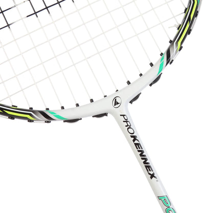 RAQUETTE DE BADMINTON PRO KENNEX POWER PRO 704 GREEN/WHITE (CORDEE)