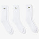 3 PAIRES DE CHAUSSETTES LACOSTE ATHLETE (MID)