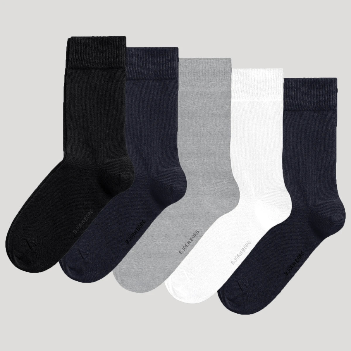 5 PAARE BJORN BORG ESSENTIAL SOCKEN (MID)