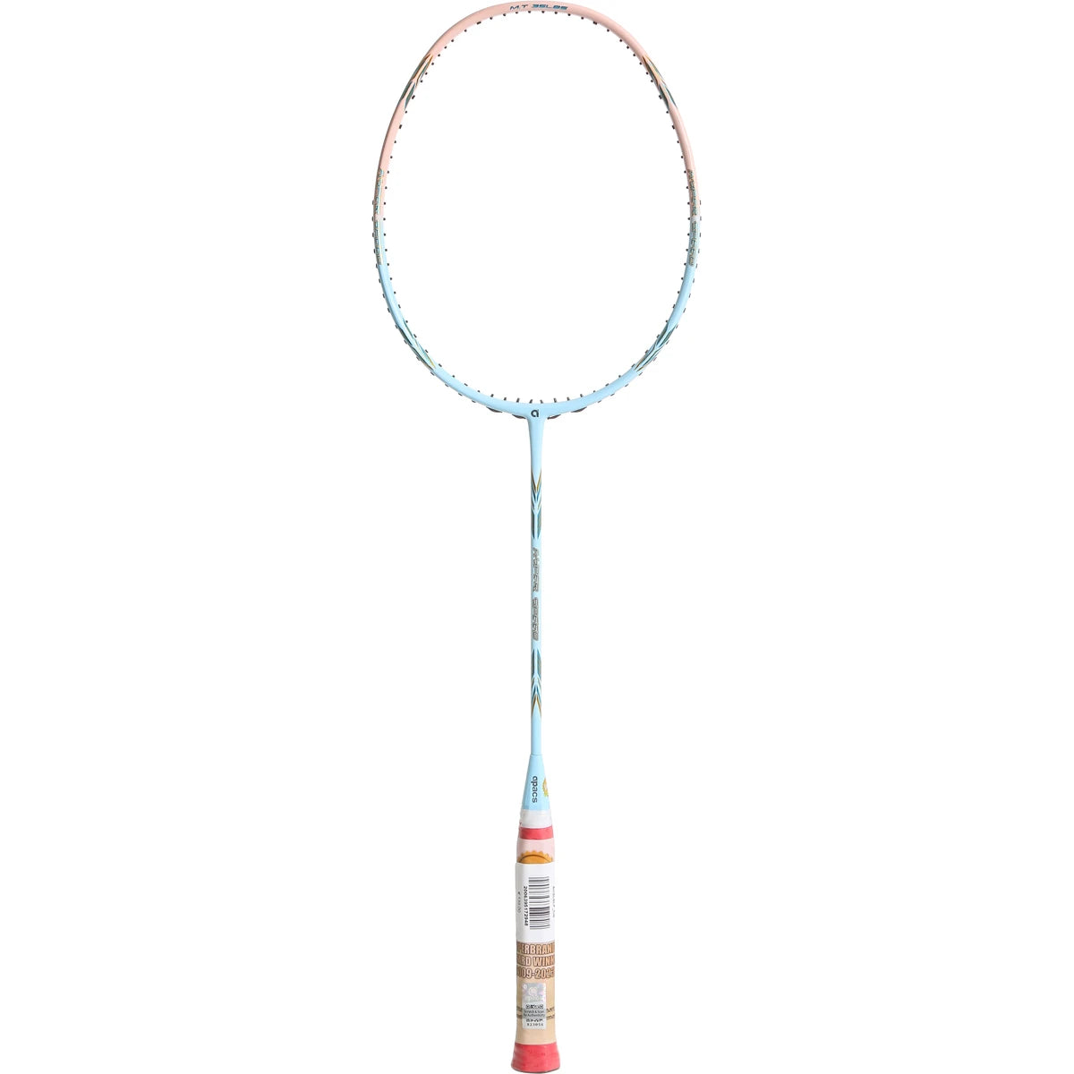 RAQUETTE DE BADMINTON APACS HYPER SPEED BLUE LIGHT PEACH