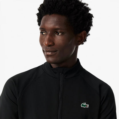 SWEAT LACOSTE ESSENTIALS MANCHES LONGUES FULL ZIP