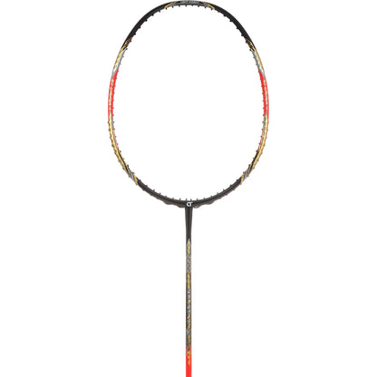 BADMINTONSCHLÄGER APACS FEATHER WT 55 8U SCHWARZ/ROT (OHNE BESAITUNG)