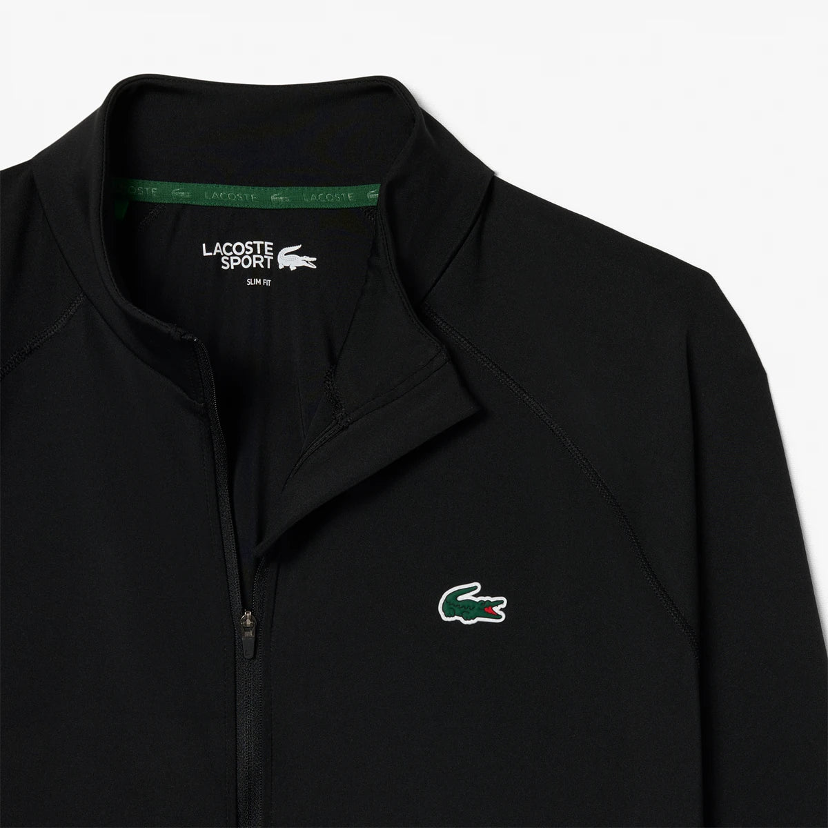 SWEAT LACOSTE ESSENTIALS MANCHES LONGUES FULL ZIP