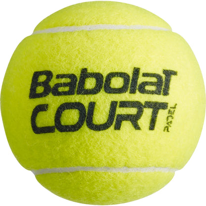 3-BALL TUBE OF BABOLAT COURT PADEL BALLS