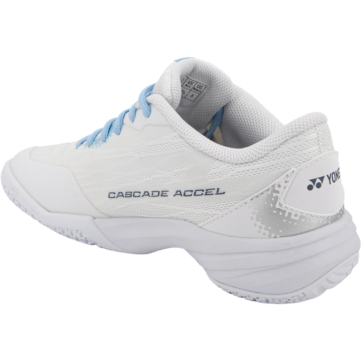 CHAUSSURES YONEX FEMME INDOOR PC CASCADE ACCEL WIDE WHITE/LIGHT BLUE