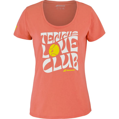 T-SHIRT BABOLAT DAMEN EXERCISE MESSAGE