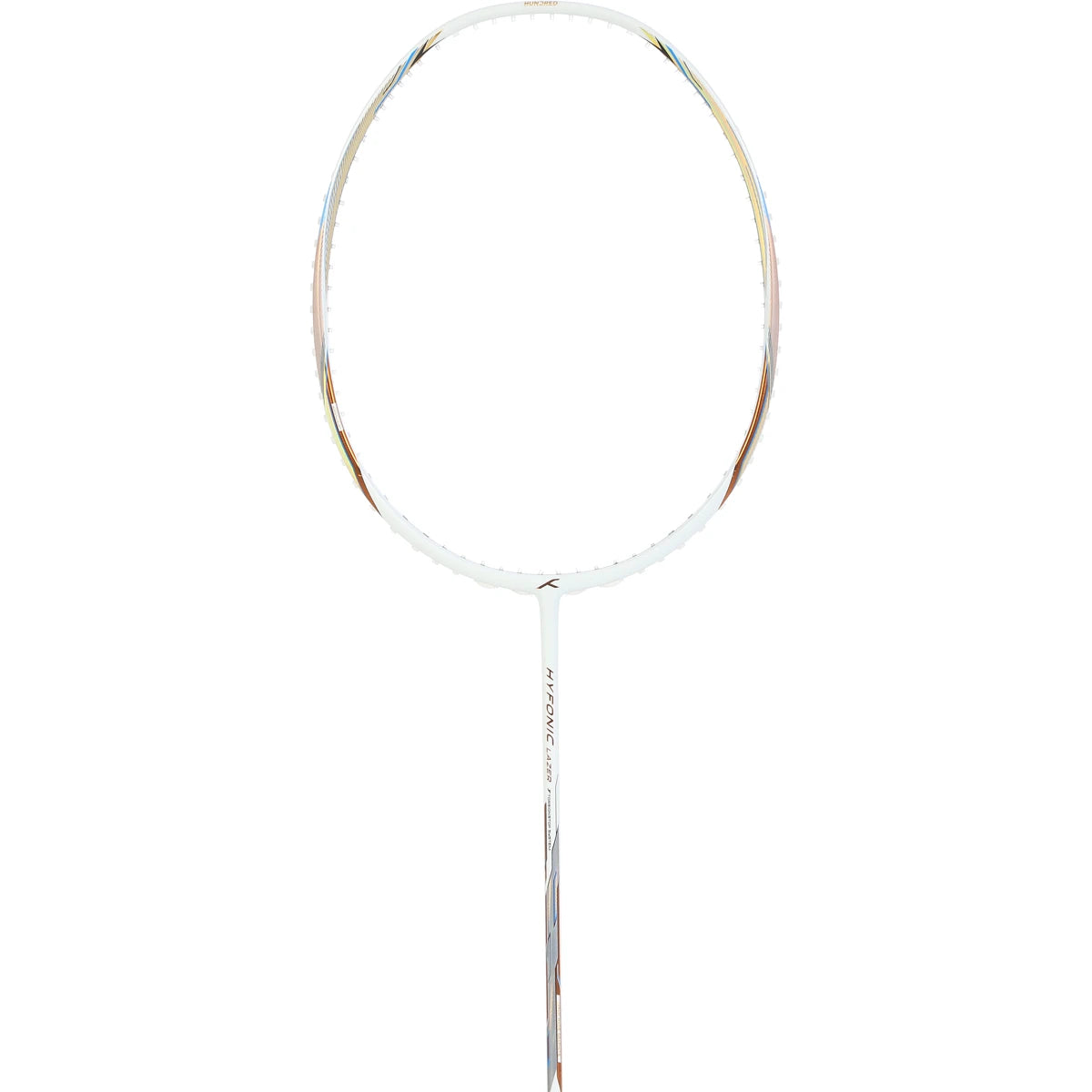 BADMINTONSCHLÄGER HUNDRED HYFONIC LAZER 5U (OHNE BESAITUNG)