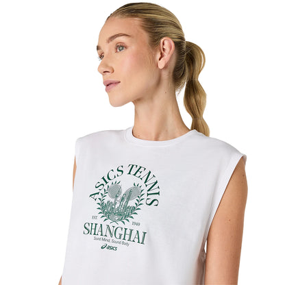 ASICS WOMEN'S GAME TANK TOP GRAPHIC