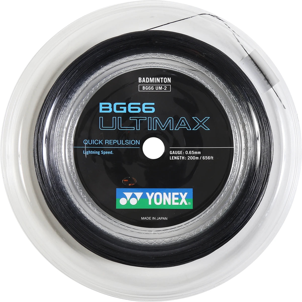 YONEX BADMINTONSAITENROLLE BG66 ULTIMAX (200 METER)