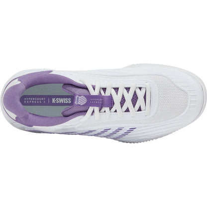 CHAUSSURES K-SWISS FEMME HYPERCOURT EXPRESS 3 TERRE BATTUE
