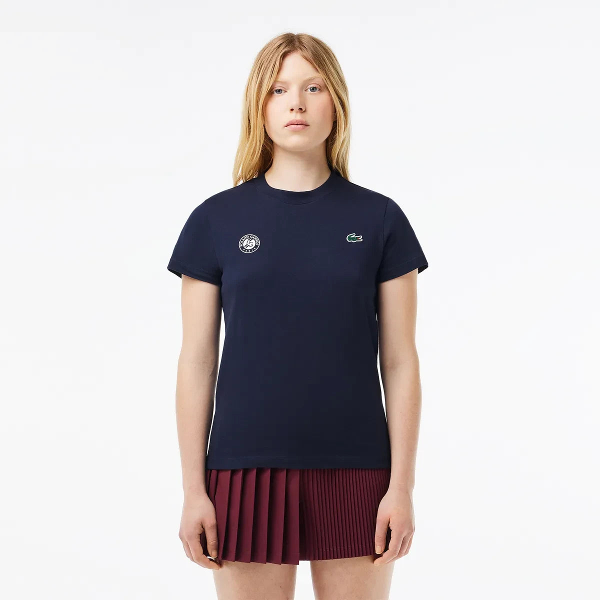 T-SHIRT LACOSTE FEMME ROLAND-GARROS
